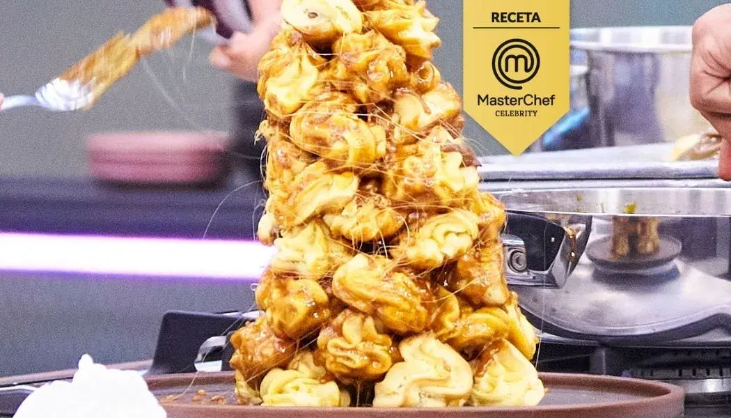 Receta croquembouche.