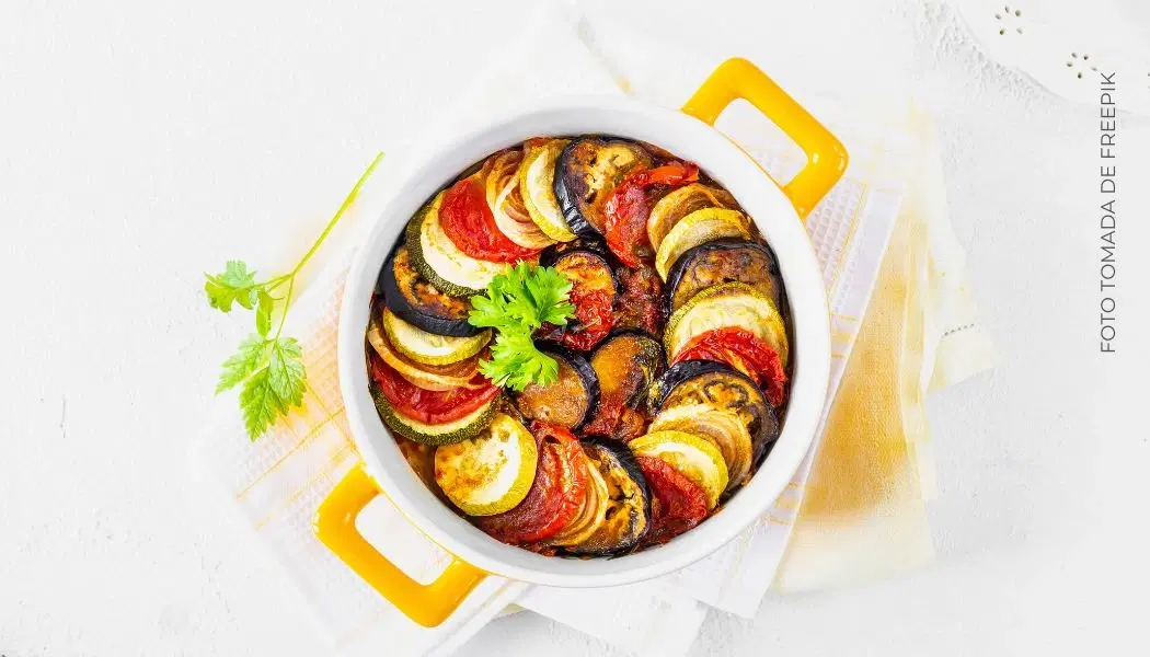 Receta ratatouille al horno.