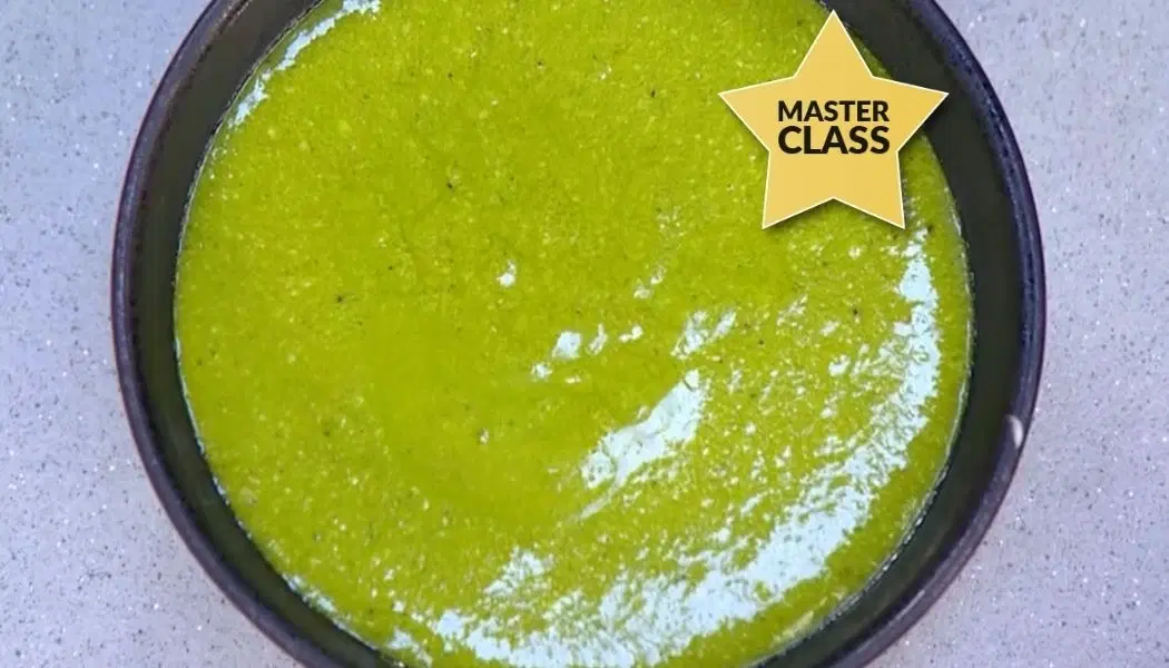 Receta salsa verde.