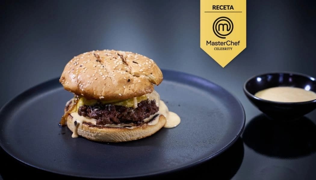 Receta hamburguesa con carne de res.